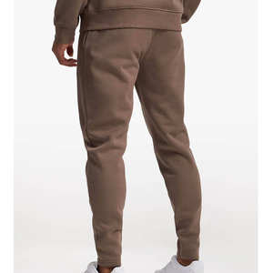 Pantalones Deportivos de Lona Personalizados para Hombre, Corte Ajustado, Cintura Media, Frente Plano, Transpirables, Gruesos, con Bordado y Bolsillos Laterales - Product Image 4