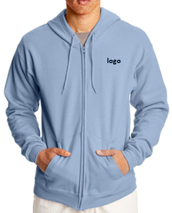 Sudadera con capucha para hombre, con cremallera, Eco-Smart, 50% Algodón, 50% poliéster, lavado a máquina - Product Image 6