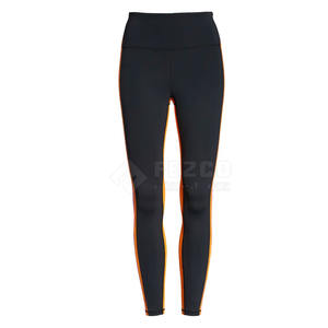 2025 Leggings d'entraînement sans couture avec logo personnalisé pour femmes, pantalon de yoga actif avec motif solide - Product Image 1