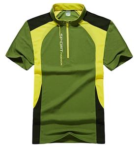 Fabriqué au Bangladesh Qualité supérieure 100% Polyester Conception personnalisée 1/4 Fermeture éclair Polo décontracté Street Wear Impression par sublimation - Product Image 5