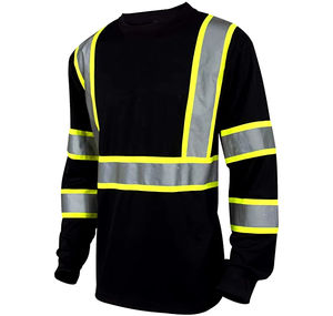 Camisa DE TRABAJO clásica con botones para uso diario Manga completa Mejor color sólido liso Uniforme de trabajo de alta venta Ropa de seguridad - Product Image 4