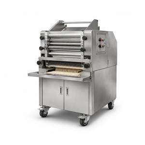 Machine à étaler la pâte automatique commerciale, presse à nouilles en acier inoxydable, épaisseur réglable, pour boulangerie et cuisine - Product Image 2