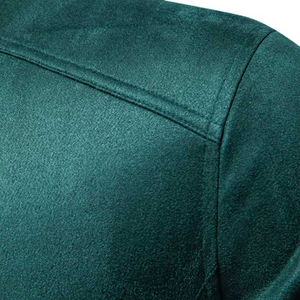 Chaqueta de Invierno para Hombre con Logotipo Personalizado, Impermeable, Gruesa, de SoftShell, con Cuello Alto, Estilo Casual, Diseño Sólido, Cierre de Cremallera, Material de Poliéster - Product Image 4