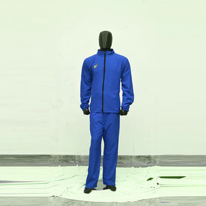 Chándales Tech Fleece de manga larga con cremallera frontal para hombre Logotipo personalizado Conjuntos térmicos transpirables de secado rápido al por mayor - Product Image 1