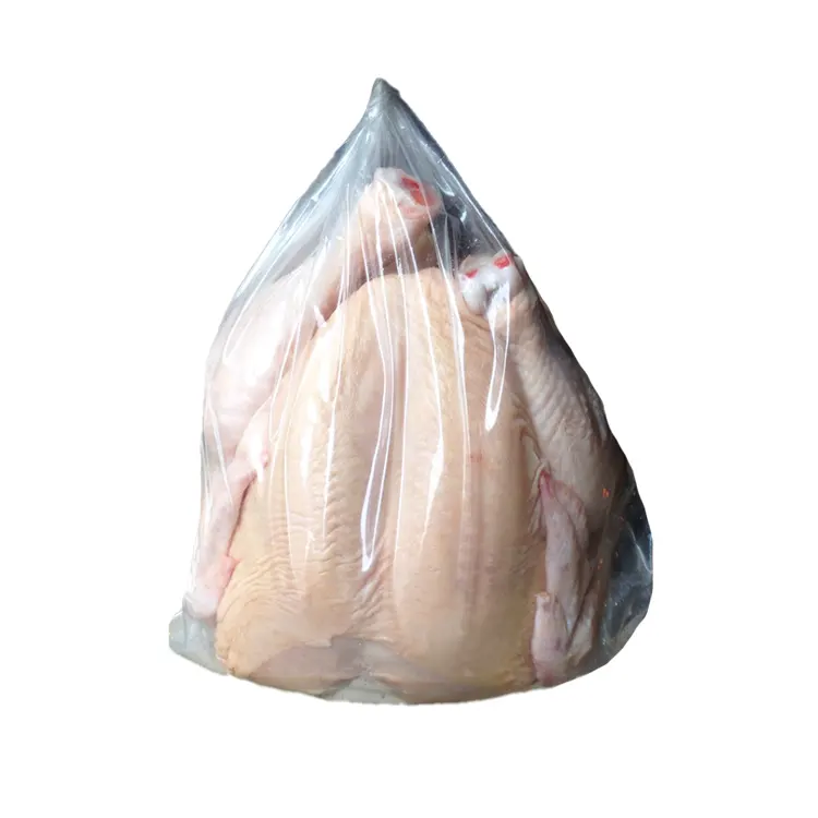 Bolsa de plástico transparente para aves de corral, sellador térmico de impresión de huecograbado, a prueba de humedad, LDPE y LLDPE, bajo precio