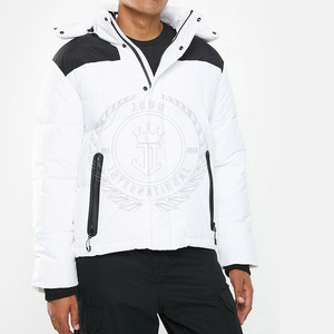 Veste matelassée respirante de qualité supérieure à capuche, écologique, chaude, confortable pour homme, vente en ligne - Product Image 3