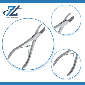 Pince à os à joint à vis, manuelle, droite, 160 mm de long, en acier inoxydable chirurgical, certifiée CE, fabricant d'instruments - Product Image 4