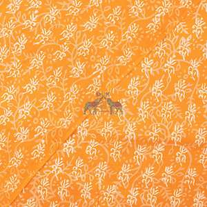 Tela de Alta Calidad con Estampado Floral Indio para Textiles del Hogar y Confección de Vestidos, Tela de Algodón Puro, Tela Estampada en Bloque - Product Image 3