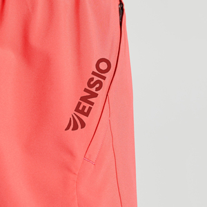 Pantalones cortos deportivos personalizables 2 en 1 de estilo callejero para gimnasio para hombres, ropa deportiva de algodón transpirable para correr, función antiarrugas - Product Image 5