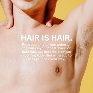 Recortadora de vello corporal impermeable con cuchilla de cerámica de repuesto - Product Image 1