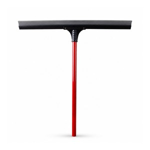 Pala quitanieves de polietileno 515 con mango de goma resistente de 21 pulgadas para uso en suelos, equipo de eliminación de nieve para limpieza comercial en invierno - Product Image 1