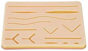 Kit completo de práctica de sutura a precio mayorista de fabricación con almohadilla de silicona 19 piezas para estudiantes de medicina veterinaria personalizado - Product Image 4