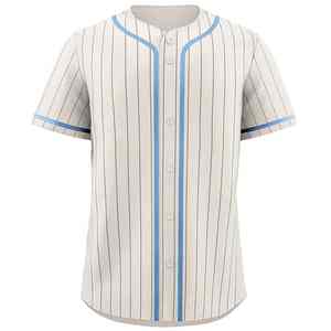 Ensembles de maillots de baseball personnalisés OEM avec tissu 100% polyester, doux et respirant, parfaits pour l'entraînement sportif et les tenues décontractées - Product Image 6