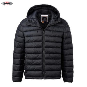 Veste universitaire à bulles unisexe tendance 2025, de haute qualité, hiver, écologique, antibactérienne, toile, broderie de logo personnalisée - Product Image 3
