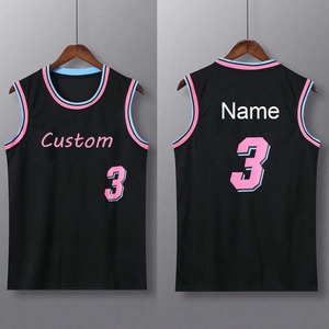 Service OEM Logo personnalisé maillot de basket-ball hommes été respirant antibactérien grande taille séchage rapide 100% polyester chemises vente - Product Image 4
