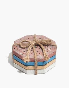 Elegant Ivory Terrazzo Resin <b>Marble</b> Coaster Wholesale Price Square Epoxy Resin Table Coaster for Drink Tea Coffee - Product Image 2