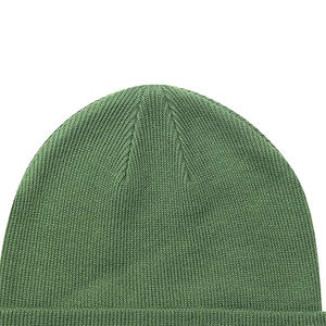 Direct Manufacturer's High Quality Custom <b>Green</b> Beanie Winter Cap with Custom Printing OEM Service for Winter Wear Custom Design - Product Image 2