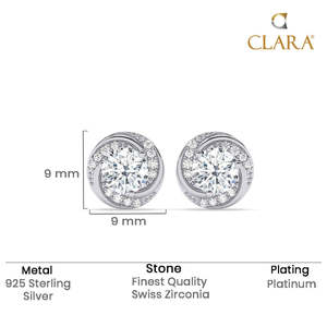 Achetez des boucles d'oreilles en argent sterling 925 de qualité supérieure pour femmes et filles, avec diamants taille princesse en or 14 carats, tendance, en forme de goutte d'eau, pour les mariages - Product Image 5