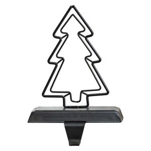 Porte-bas des fêtes en fonte peinte à la main pour rehausser le décor de votre cheminée avec un charme saisonnier - Product Image 5