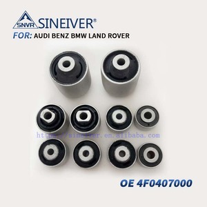 Hệ thống treo xe phía trước trục thấp hơn 10 pcs hoàn chỉnh thiết lập kiểm soát cánh tay ỐNg Lót Kit OEM 4e0407181b 8d0407515c cho Audi A4 B5 B6 - Product Image 2