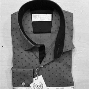 Camisa de vestir informal para hombre, manga larga, tejido de algodón, diseño personalizado - Product Image 1