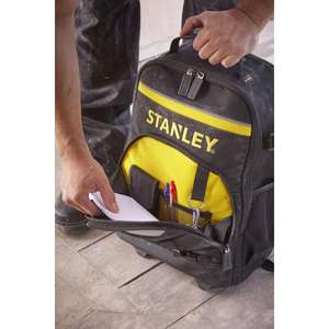 Stanley Essential Wheel <b>Backpack</b> Tool Bag for Convenient Tool Storage - Product Image 4