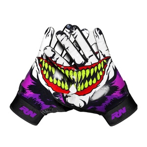 Gants de football américain sur mesure dans un nouveau style Gants de réception de football avec une impression personnalisée - Product Image 1