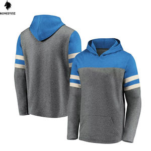 100% coton Polyester léger de haute qualité conçu sur mesure sweats à capuche pour hommes motif solide col à capuche hiver vêtements décontractés - Product Image 1