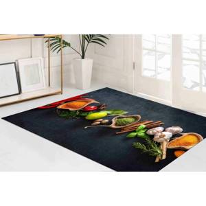Alfombra de Cocina con Diseño de Especias: Alfombra Moderna Antideslizante para Decoración del Hogar, Alfombra Suave No Tejida - Product Image 3