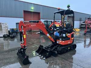 Mini-excavatrice hydraulique à double vitesse EXCAVATOR U17-5 pour moteur et pompe, godet de 0,2 m, poids opérationnel de 1,8 tonne, pour utilisation - Product Image 4