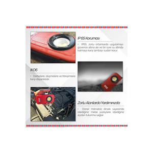 <b>USB</b> Rechargeable Flexible Hands-Free Magnetic LED Camping <b>Lamp</b> 300 Lumens - Product Image 3