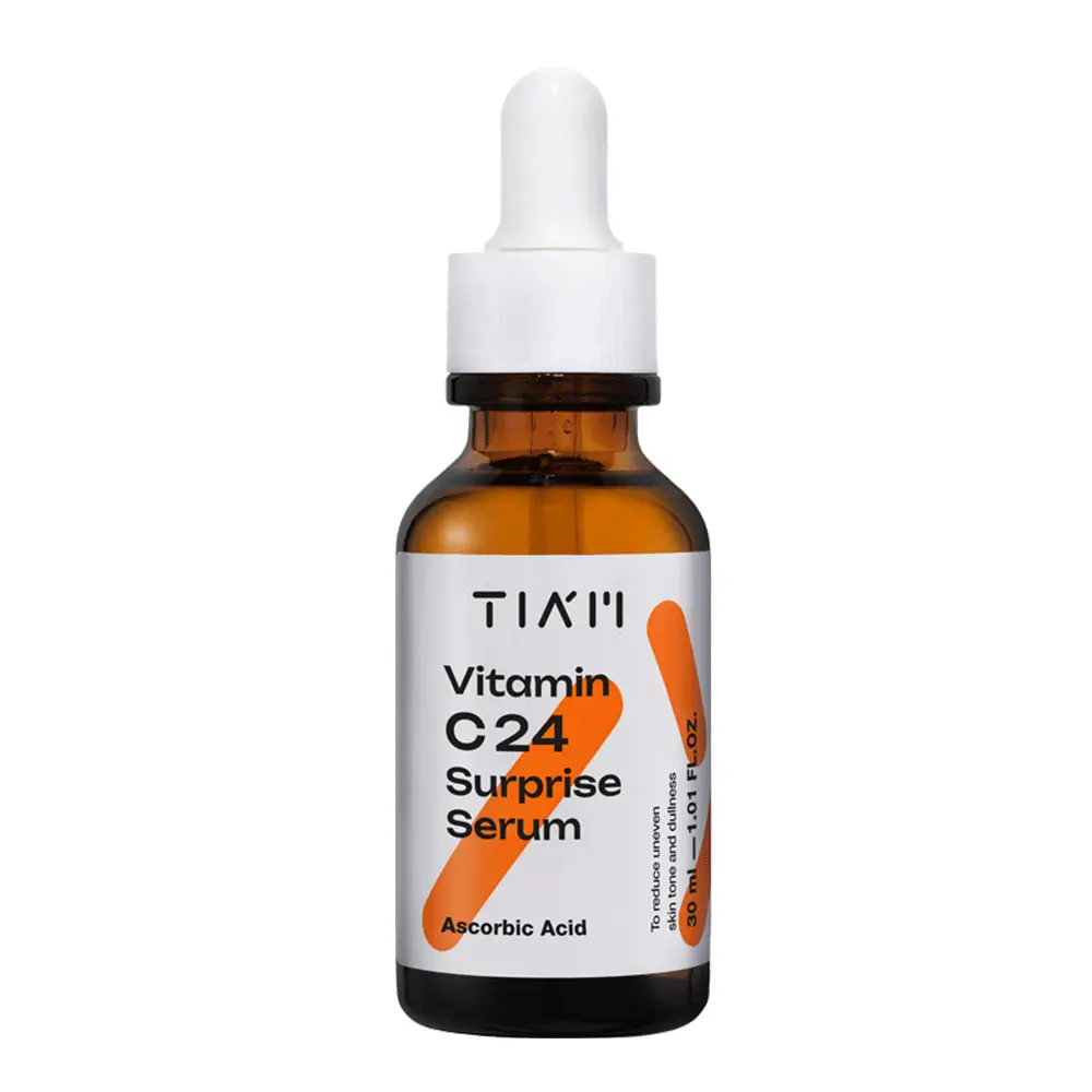 Soro surpresa de vitamina C 24 TIAM Soro facial coreano vitamina C hidratante e clareador soro antioxidante para cuidados com a pele