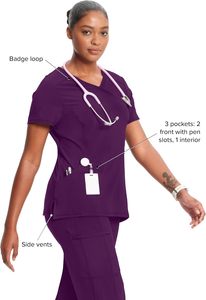 Wholesale Soft Fabric Scrubs Uniforms <b>Sets</b> Cotton Polyester Jogger Pants <b>Doctors</b> Nurses Hospital Medical Scrub Suits - Product Image 6