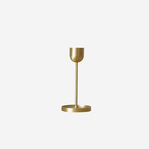 Bougeoir en laiton vintage pour les célébrations festives Décor élégant en métal pour Noël Diwali Thanksgiving Pâques - Product Image 1