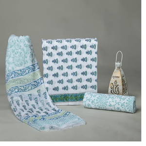 Material de vestido 100% algodón con estampado personalizado, para mujeres y niñas, todas las estaciones, disponible en tamaños en diseño floral - Product Image 1