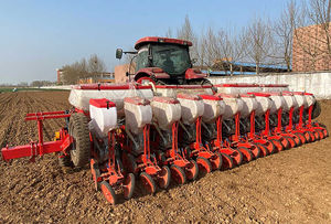 Không khí-hút chân không khí nén Ngô Ngô đậu tương hạt giống planter seeder máy kéo chính xác Ngô planter 4/6 Row với phân bón giá - Product Image 2