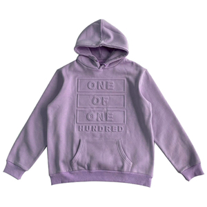 Sweats à capuche personnalisés en relief coupe ajustée design OEM séchage rapide style Streetwear pour l'hiver nouveauté sweats à capuche avec logo avant à vendre - Product Image 1