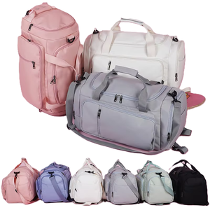 Lightweight Waterproof High Capacity Polyester Travel Duffle <b>Bag</b> with Reinforced Handles for Weekend Business Trips of Men Women - Product Image 6