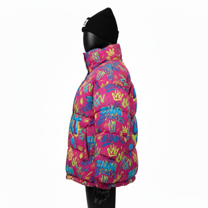 Chaqueta Acolchada para Mujer, Tejido de Poliéster Premium con Relleno, Diseño de Paneles Acolchados, Chaqueta Acolchada con Logotipo Personalizado para Mujer - Product Image 3