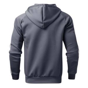 Sweats à capuche entièrement zippés pour hommes Survêtement en molleton de coton Sportswear Jogger Survêtement d'entraînement et de jogging pour hommes Survêtements d'hiver - Product Image 3