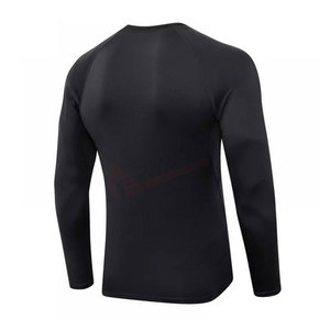 Light Weight Slim Fit Men <b>Compression</b> <b>Shirts</b> Workout Solid Color High Quality <b>Compression</b> <b>Shirts</b> - Product Image 2