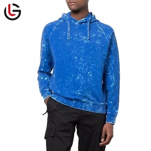 Sudadera con Capucha para Hombre, Personalizada 2025, de Felpa Gruesa, Lavado Ácido, Hombros Caídos, Transpirable, Secado Rápido, 100% Algodón, Invierno, Servicio OEM - Product Image 1