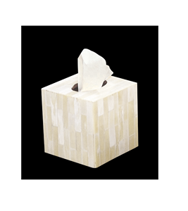 Fabricación de caja de pañuelos con incrustaciones de hueso, color personalizado, artesanía india aceptada y forma cuadrada - Product Image 6