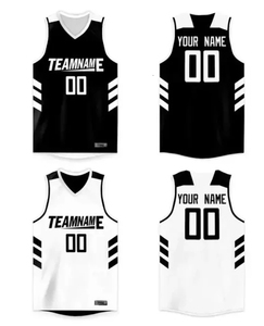 Maillot de basket-ball en polyester personnalisé pour hommes, couture de haute qualité, vêtements de sport coupe régulière, logo personnalisable, nouvel arrivage - Product Image 4