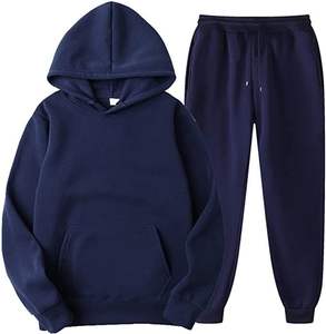 Hooded Sweat <b>Shirt</b> & Sweat Pant <b>Men</b> Track Suit With Custom Logo Newest Customized Lightweight Track Suit for <b>Men</b> - Product Image 3