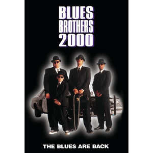 Póster de los Blues Brothers 2000, los Blues Regresan, para Decoración de Pared - Product Image 1
