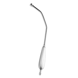 Instrumento de succión Debakey de grado quirúrgico, 12,5, 32cm, tubo curvo de trabajo de 5mm, mango hueco de acero inoxidable para fines quirúrgicos - Product Image 3