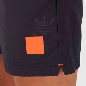 กางเกงขาสั้นชายหาดลำลองเอวกลางผ้าฝ้ายแท้ 100% ระบายอากาศ แห้งเร็ว ลายเรียบ สั่งตัดได้ ขายดี ลดราคาพิเศษ - Product Image 5