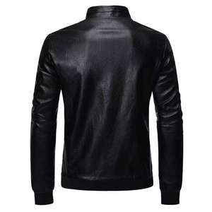 <b>jacket</b> for <b>men</b> <b>Sheepskin</b> <b>Men's</b> Classic Leather <b>Jacket</b> High-Quality Durable and Stylish Design for Everyday Wear OEM Service - Product Image 2