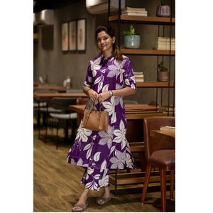 Ensemble de coordination pour femmes du fournisseur indien Magic Cotton & Digital Printed Rayon Price-Promoted Designer Collection - Product Image 1